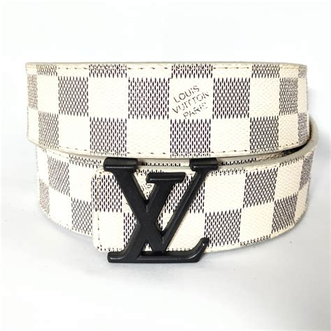 cinturon blanco louis vuitton|cinturones de lona para hombre.